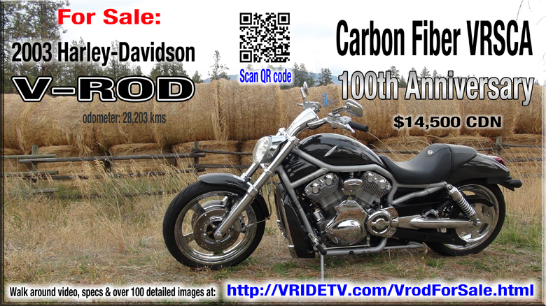 Harley Davidson 2003 VRSCA_CF vrod for sale