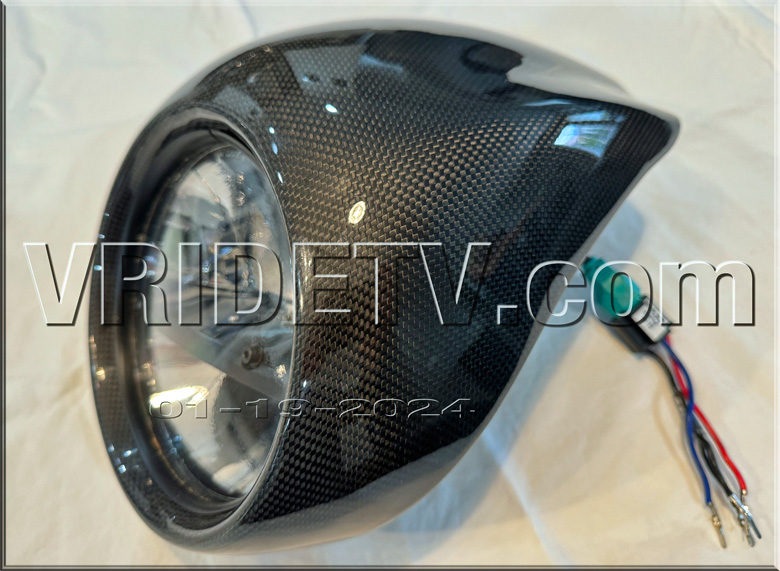 Carbon fiber Head light cowl PACKAGE