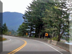 Motorcycle ride on highway 7 mission to kilby
