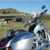 2003 Harley-Davidson V-rod VRSCA 100th Anniversary motorcycle at Kamloops British Columbia. vridetv.com