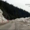 Avalanche in British Columbia. Highway 99 north was closed while work crews removed tonnes of snow at Duffey Lake, in Duffey Lake Provincial Park.  Located between Pemberton and Whistler British Columbia, Canada. vridetv.com