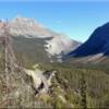 One of the many amazing view points along the Icefields Parkway.