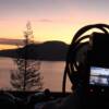 Sony HXR-MC1 POV high definition Helmetcam was used to capture the point of view experience in this video. Sunset motorcycle riding on the Sea to Sky Highway between Porteau Cove and Lions Bay, British Columbia, Canada.