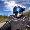 Pulled this still from the selfie cam that I built to showcase our sponsors Rukka Motorsport and Schuberth Helmets.
This was taken somewhere on the Icefields Parkway in the Canadian Rocky Mountains. Watch the video by clicking on the video tab at the top of page.