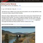 Special thanks once again to our media sponsor Canadian Motorcycle Rider online magazine. The Managing Editor, Webmaster Dan McAfee, has posted this article on our most recent video of a lakeside motorcycle alongside Nicola Lake British Columbia Part 2. 