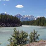 The Athabasca River along side the Icefields Parkway, Highway 93 in Jasper National Park, Alberta.

VIRTUAL RIDING TELEVISION
www.VRIDETV.com