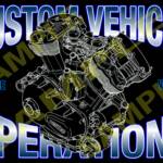 CVO Custom Vehicle Operations VRSCSE VRSCSE2 design with engine. This is available on the back of shirts.
Unfortunately I must place SAMPLE on these pictures but I assure you that will not be on the shirts you receive. 
oder yours at  https://www.cafepress.ca/vrsc.1062873761