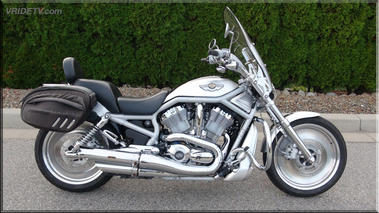 2003 Harley Davidson two tone sterling silver and black 100th Anniversary VRSCA VROD