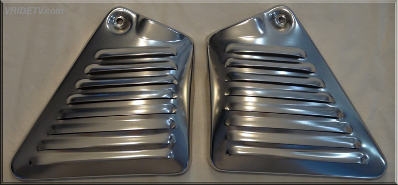 VROD anodized side covers.
