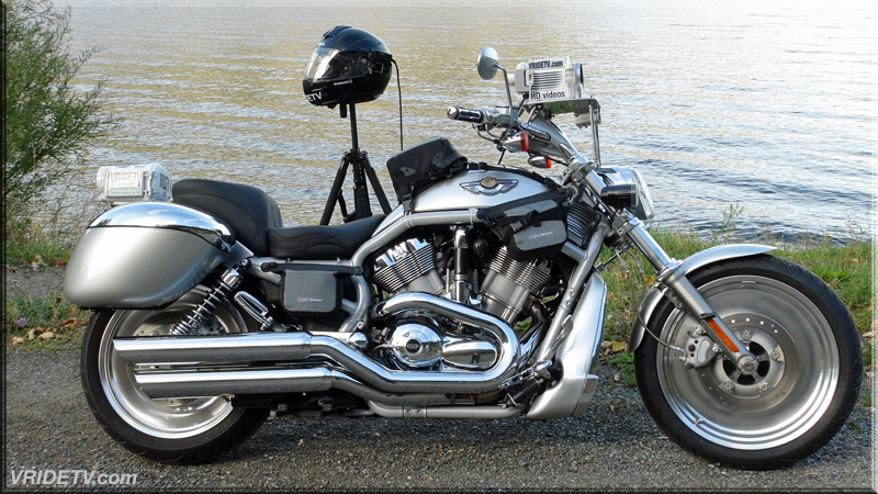 VROD with High Definition video cameras front and rear